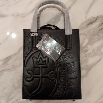 CASTELBAJAC 블랙 미니 토트백