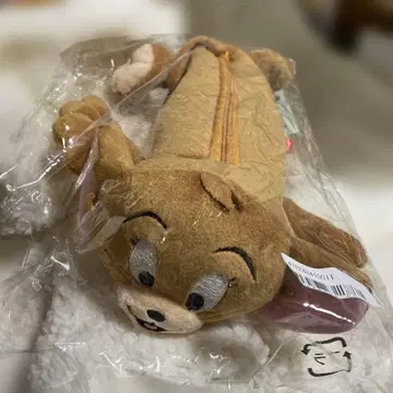 톰과 제리 캐릭터, 제리 파우치 또는 펜 케이스로 사용 가능 (새상품)