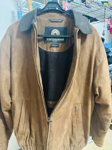 WEATHERPROOF 브라운 집업 자켓