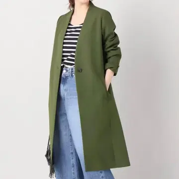 [IENA] VI/PE V넥 코트