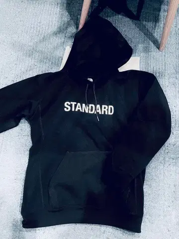 THE NORTH FACE 블랙 후드티 standard L