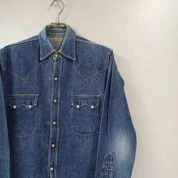 WAREHOUSE 웨어하우스 웨스턴 셔츠 데님 색빠짐