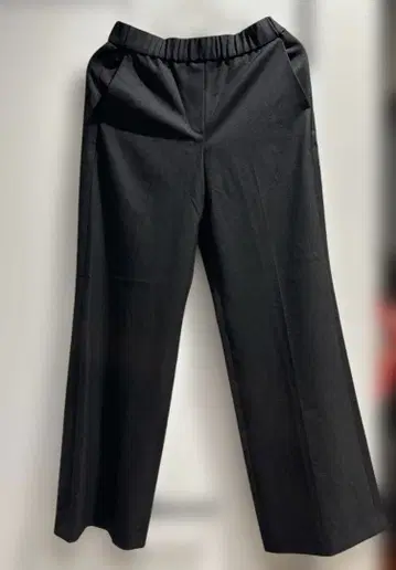 새상품 Theory 블랙 와이드 팬츠 사이즈 0