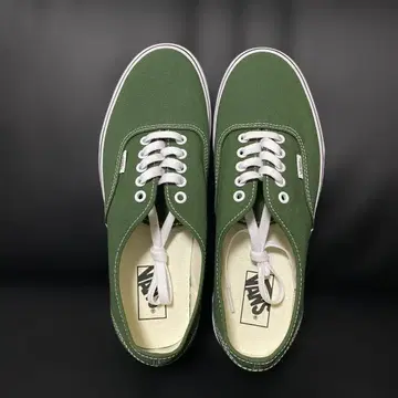 새상품 VANS 오센틱 GREENER PAST 그린 계열 28cm