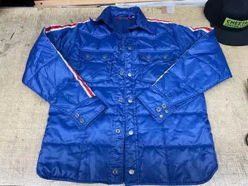 80s 90s 빈티지 레이싱 다운 자켓