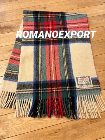 ROMANOEXPORT 머플러 스톨 루마니아 빈티지 울