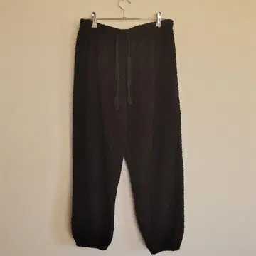 wild fable 플리스 캐주얼 팬츠 블랙 [ L ] 복슬복슬 넉넉한