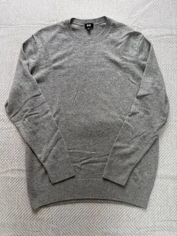UNIQLO 유니클로 남성용 크루넥 스웨터 캐시미어 100% 2XL