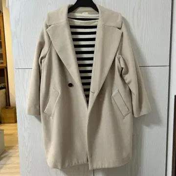 nitca 테일러 코트 크림 컬러