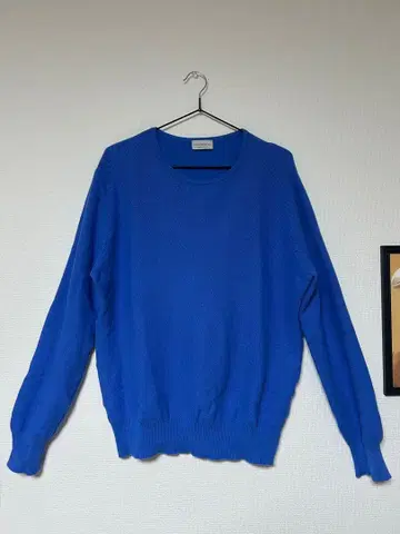 morgano 모건노 니트 긴팔 블루