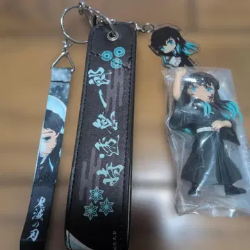 귀멸의 칼날 토키토 무이치로 피규어 키링 세트