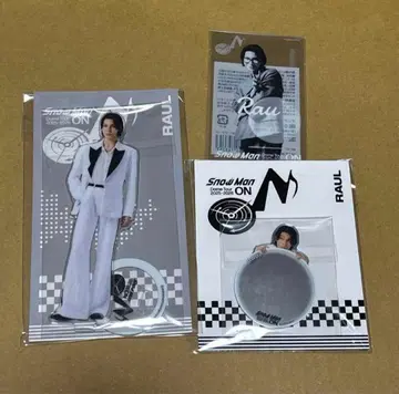 [ 구매 후 24시간 이내 발송 ] SnowMan ON 라울 3종 세트