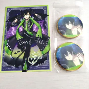 킨츠아 카가미 타이가 캔뱃지 프리즘 액트 ver. 특전 엽서