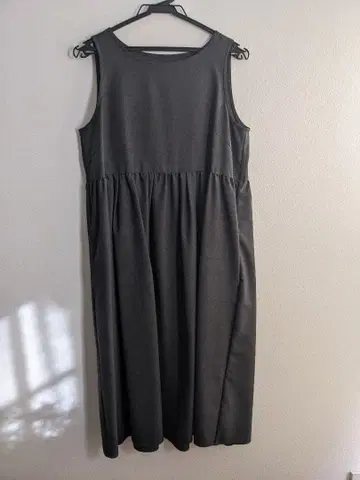 르 글라지크 le Glazik 슬리브리스 원피스 그레이 울