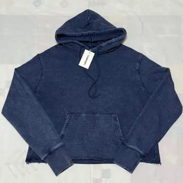 HWASAN FADED HOODIE 네이비 해외 스트릿