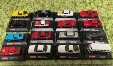 REAL-X 미니카 16대 세트 모음