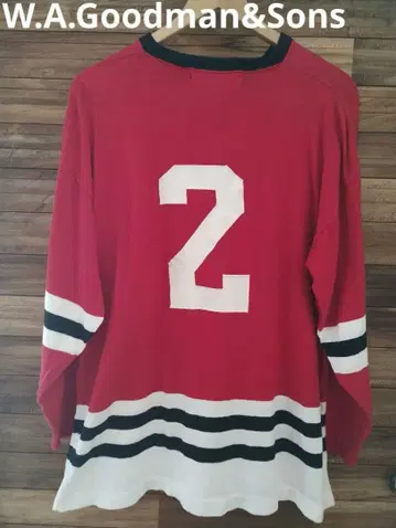 80s W.A.Goodman&Sons 굿맨&선즈 V넥 7부 소매