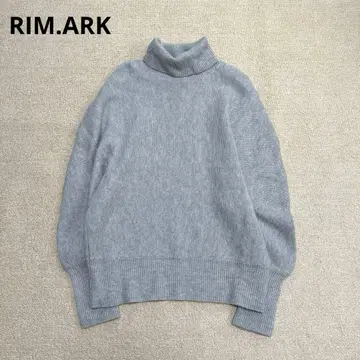 림아크 울 캐시미어 돌먼 니트 그레이 사이즈 38