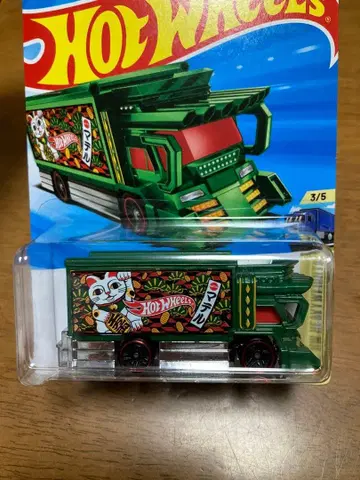 396 핫휠 라이진 익스프레스 마네키네코 그린 26B