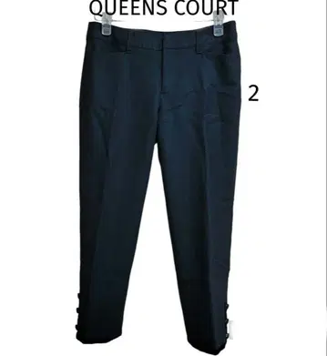 미사용 컨디션 최상 [ QUEENS COURT ] 2 블랙 캐주얼