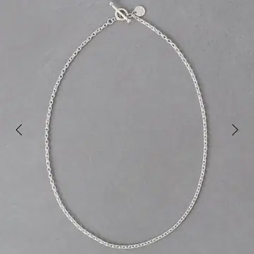 별주 PHILIPPE AUDIBERT 체인 목걸이 SLV