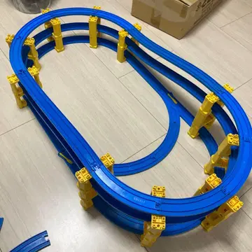 프라레일 빙글빙글 돌며 언덕 내려가는 3단 타워 레일 세트!!