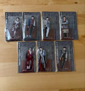 키스마이 Kis-My-Ft2 아크릴 스탠드 7개 세트