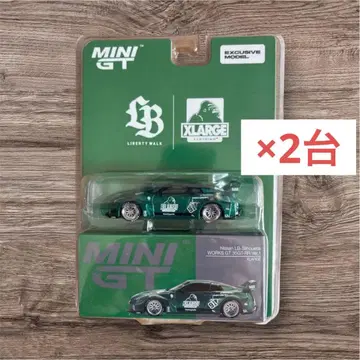 MINIGT LBWK x XLARGE NISSAN R35GTR 닛산 2대