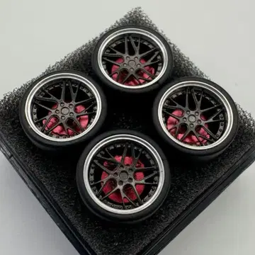 1/64 미니카 커스텀용 휠 세트 No.KA01 10.6mm