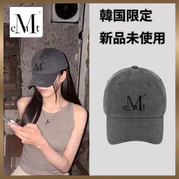 [ 미사용 새상품 ] mucent 무센트 애쉬 그레이 로고캡