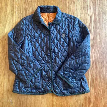 까스텔바작 퀼팅 자켓 브라운