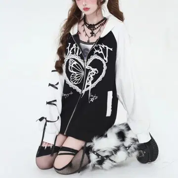 lunaly 후드티 서브컬쳐 지뢰