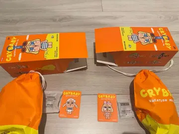 CRYBABY Vacation Mode On 시리즈 봉제 인형 펜던트