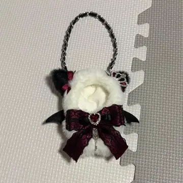 8~10cm용 봉제인형 의류 고양이 귀, 꼬리, 깃털 부착