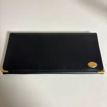 dunhill 남성용 장지갑 블랙 금 새상품급