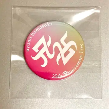 하마사키 아유미 25th Anniversary Live 배지