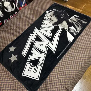 야자와 에이요시 비치 타월 블랙 11/19