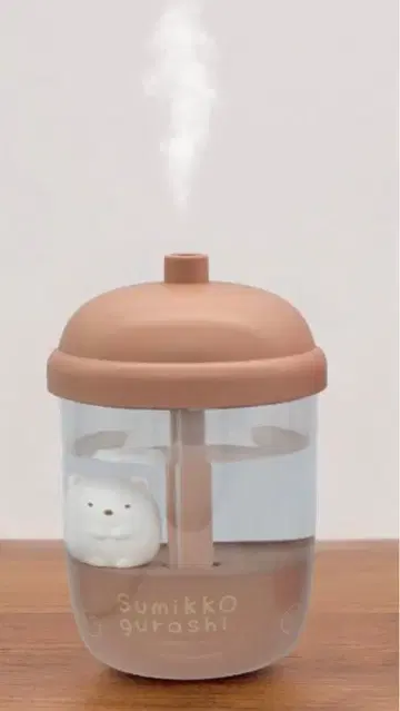 스미코구라시 시로쿠마 피규어 포함 가습기
