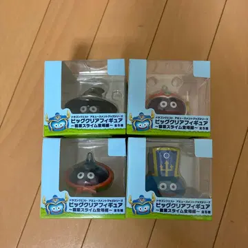 드래곤 퀘스트 빅 클리어 피규어 직업 슬라임 등장편 4종 세트