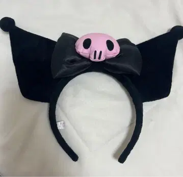 고양이 귀 머리띠 핑크 돼지 얼굴 포함