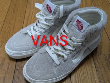 미사용 VANS 퍼 하이컷 스니커즈