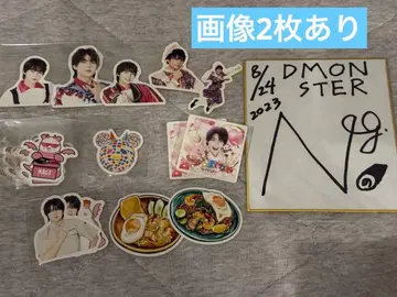 팬더드래곤 파라곤 나기 스티커 트레이딩 카드 사인 색지 브로마이드