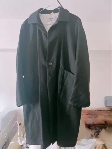 YAECA WRITE 더스터 코트 블랙