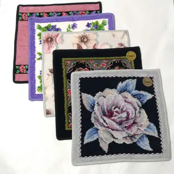 1 미사용 페이러 손수건 대형 5개 세트