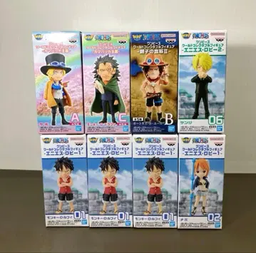 원피스 월드 컬렉터블 피규어 8개 세트
