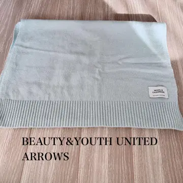 뷰티&유스 유나이티드 애로우즈 울 캐시미어 대형 머플러