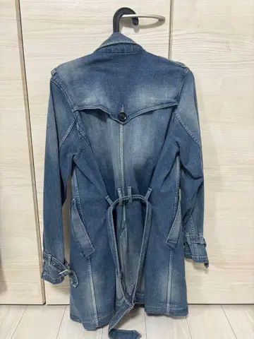 FUGA 데님 트렌치코트