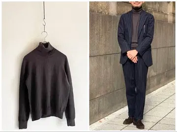 이탈리아전 Drumohr 12게이지 터틀넥 니트 빔즈 구매