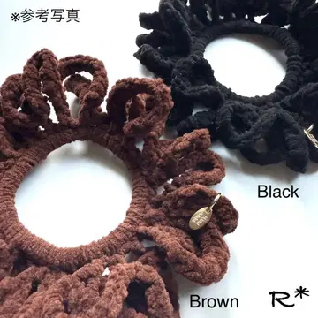 반지 스크런치 / 크로 셰 뜨개질 / 핸드메이드