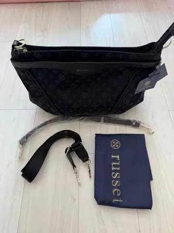 [ 미사용 새상품 ] russet 러셋 2way 숄더백 네이비